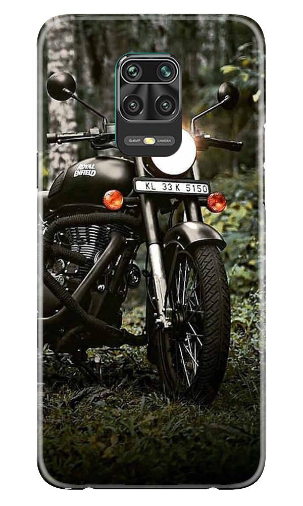 Royal Enfield Mobile Back Case for Xiaomi Redmi Note 9 Pro  (Design - 384)