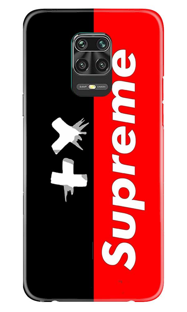 Supreme Mobile Back Case for Xiaomi Redmi Note 9 Pro  (Design - 389)