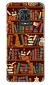 Book Shelf Mobile Back Case for Xiaomi Redmi Note 9 Pro  (Design - 390)