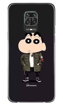 Shin Chan Mobile Back Case for Xiaomi Redmi Note 9 Pro  (Design - 391)