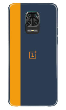 Oneplus Logo Mobile Back Case for Xiaomi Redmi Note 9 Pro  (Design - 395)