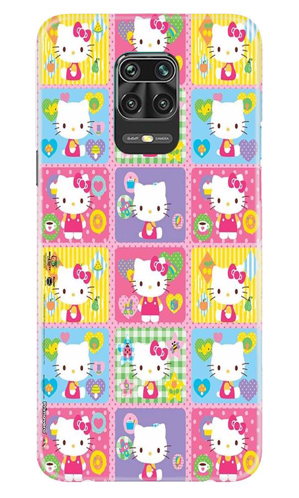 Kitty Mobile Back Case for Xiaomi Redmi Note 9 Pro  (Design - 400)
