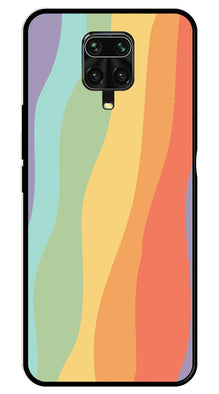 Muted Rainbow Metal Mobile Case for Redmi Note 9s