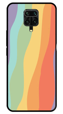 Muted Rainbow Metal Mobile Case for Redmi Note 9 Pro