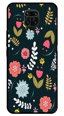 Floral Pattern2 Metal Mobile Case for Redmi Note 9 Pro