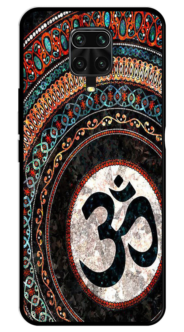 Oum Design Metal Mobile Case for Redmi Note 9 Pro   (Design No -15)