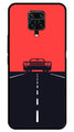 Car Lover Metal Mobile Case for Redmi Note 9s   (Design No -21)