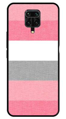 Pink Pattern Metal Mobile Case for Redmi Note 9s