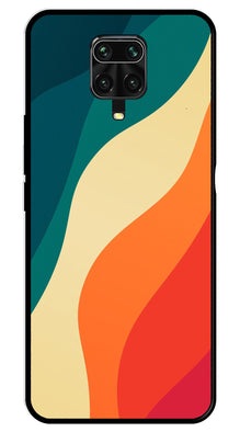 Muted Rainbow Metal Mobile Case for Redmi Note 9s