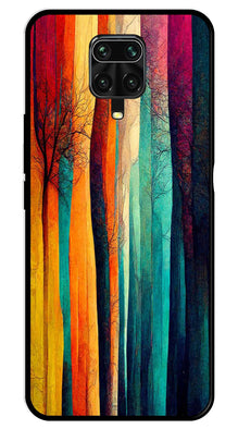 Modern Art Colorful Metal Mobile Case for Redmi Note 9s