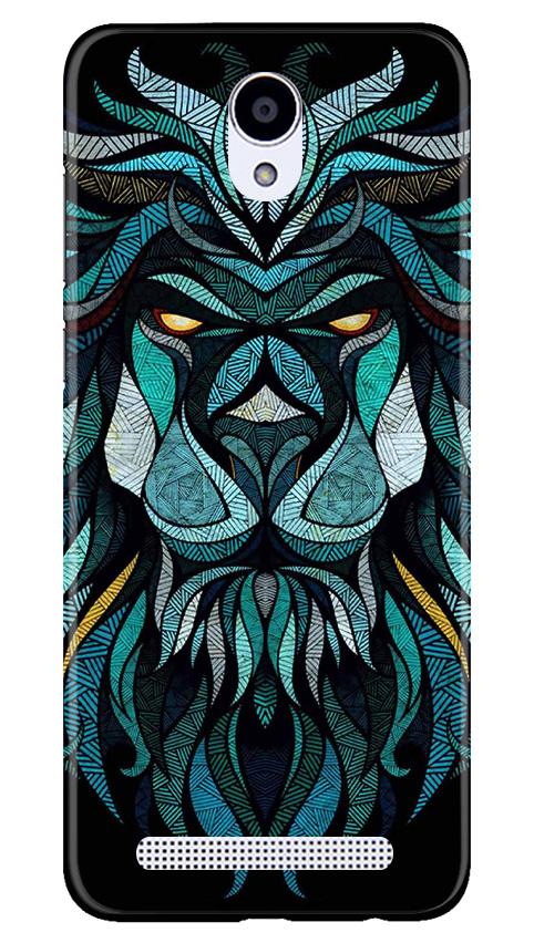 Lion Mobile Back Case for Xiaomi Redmi Note Prime (Design - 314)