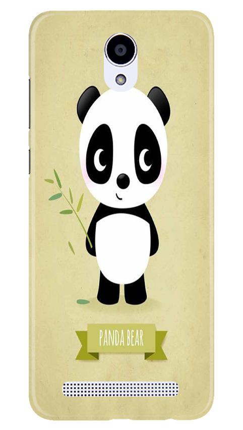 Panda Bear Mobile Back Case for Xiaomi Redmi Note Prime (Design - 317)