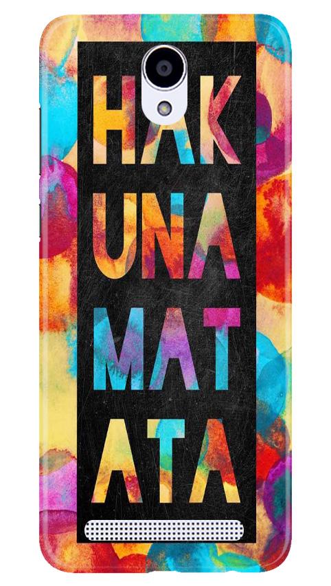 Hakuna Matata Mobile Back Case for Xiaomi Redmi Note Prime (Design - 323)