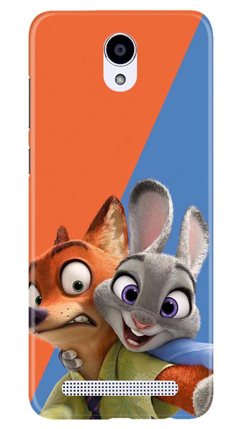 Cartoon Mobile Back Case for Xiaomi Redmi Note Prime (Design - 346)