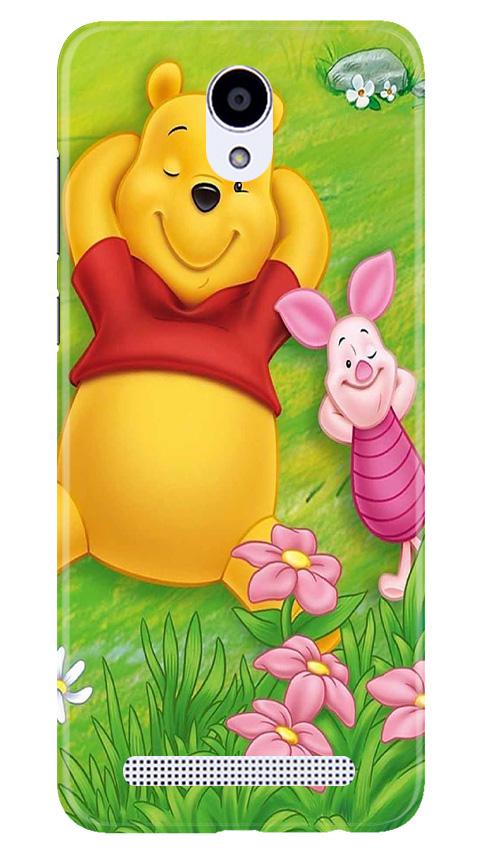 Winnie The Pooh Mobile Back Case for Xiaomi Redmi Note Prime (Design - 348)