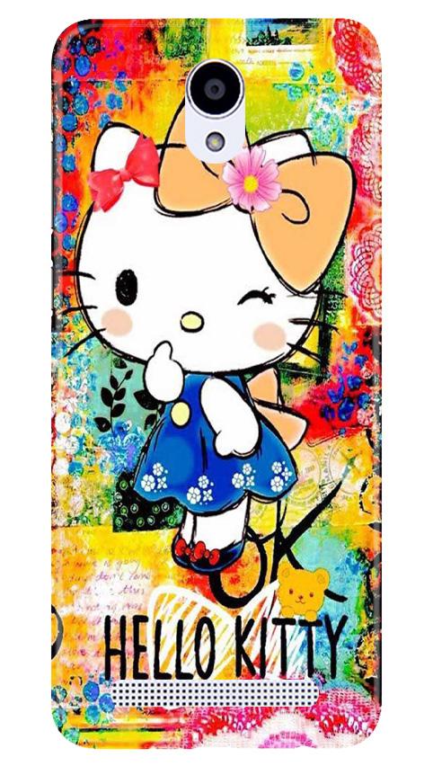 Hello Kitty Mobile Back Case for Xiaomi Redmi Note Prime (Design - 362)