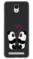 Panda Love Mobile Back Case for Xiaomi Redmi Note Prime (Design - 398)
