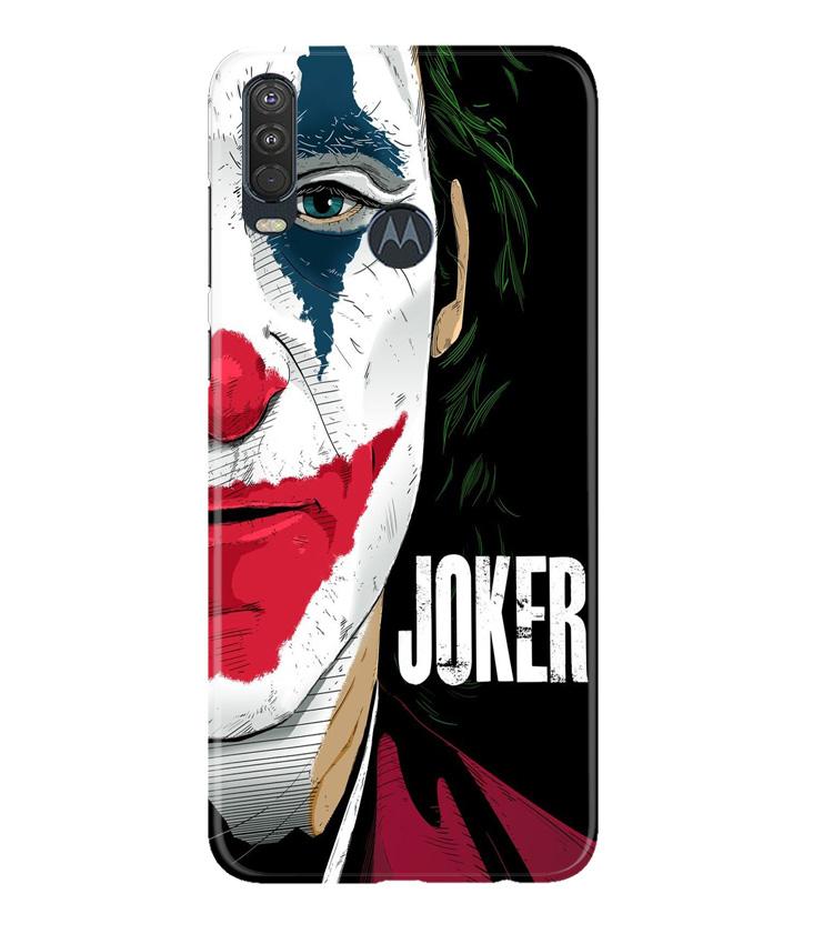 Joker Mobile Back Case for Moto One Action (Design - 301)