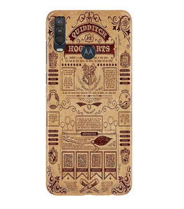 Hogwarts Mobile Back Case for Moto One Action (Design - 304)