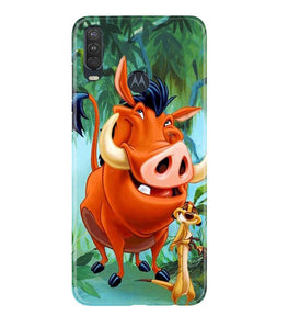 Timon and Pumbaa Mobile Back Case for Moto One Action (Design - 305)