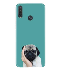 Puppy Mobile Back Case for Moto One Action (Design - 333)