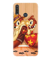 Chip n Dale Mobile Back Case for Moto One Action (Design - 335)