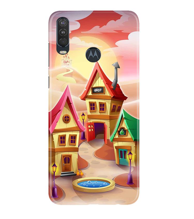 Sweet Home Mobile Back Case for Moto One Action (Design - 338)