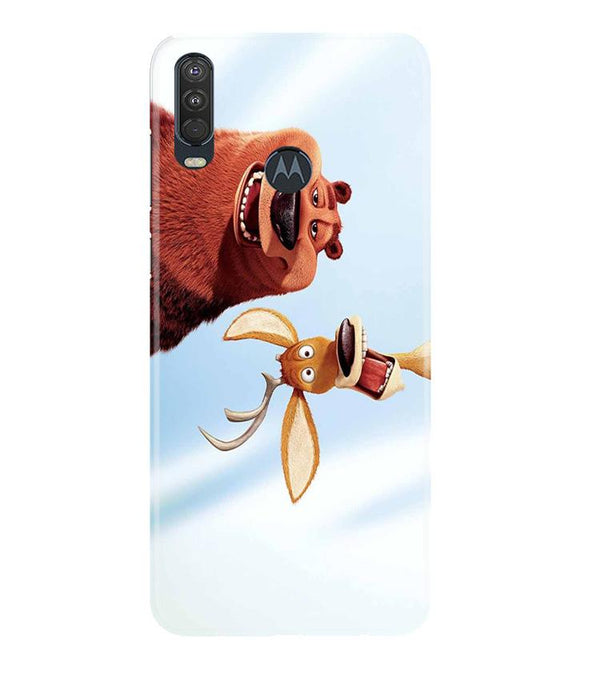 Polar Beer Mobile Back Case for Moto One Action (Design - 344)