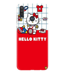 Hello Kitty Mobile Back Case for Moto One Action (Design - 363)