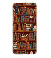 Book Shelf Mobile Back Case for Moto One Action (Design - 390)
