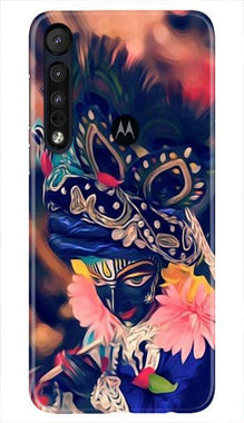 Lord Krishna Mobile Back Case for Moto One Macro (Design - 16)