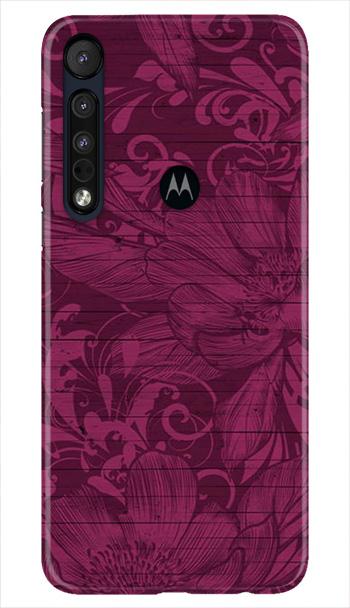 Purple Backround Case for Moto One Macro