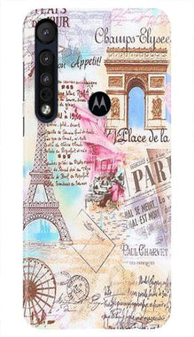 Paris Eiftel Tower Mobile Back Case for Moto One Macro (Design - 54)