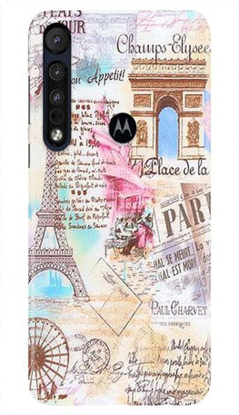 Paris Eiftel Tower Case for Moto One Macro