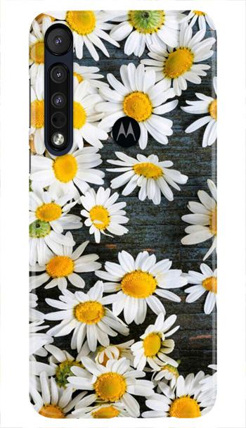 White flowers2 Case for Moto One Macro