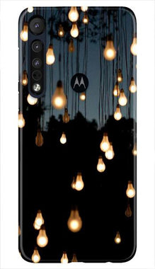 Party Bulb Mobile Back Case for Moto One Macro (Design - 72)