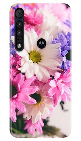 Coloful Daisy Case for Moto One Macro