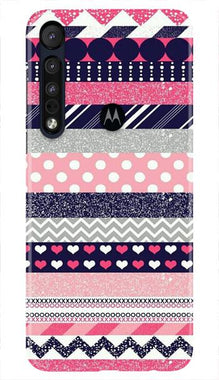 Pattern3 Mobile Back Case for Moto One Macro (Design - 90)