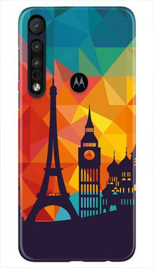 Eiffel Tower2 Mobile Back Case for Moto One Macro (Design - 91)