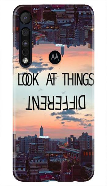 Look at things different Case for Moto One Macro