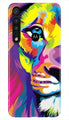 Colorful Lion Case for Moto One Macro  (Design - 110)