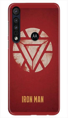 Iron Man Superhero Mobile Back Case for Moto One Macro  (Design - 115)