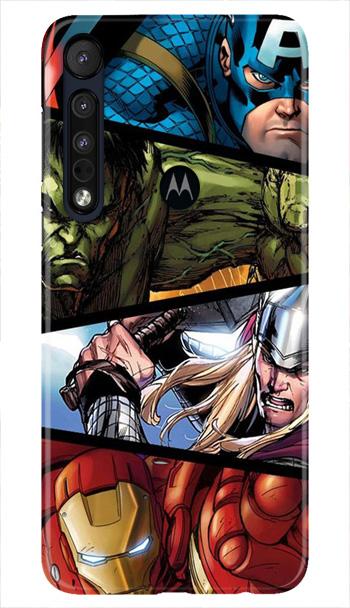 Avengers Superhero Case for Moto One Macro(Design - 124)