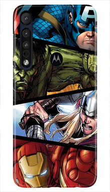 Avengers Superhero Mobile Back Case for Moto One Macro  (Design - 124)