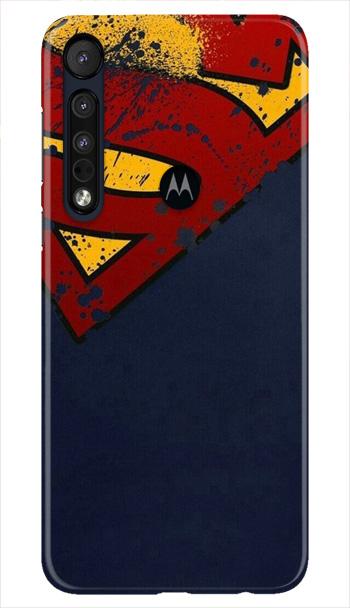Superman Superhero Case for Moto One Macro  (Design - 125)