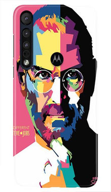 Steve Jobs Mobile Back Case for Moto One Macro  (Design - 132)