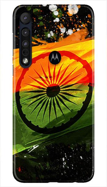 Indian Flag Case for Moto One Macro  (Design - 137)