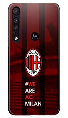 AC Milan Mobile Back Case for Moto One Macro  (Design - 155)