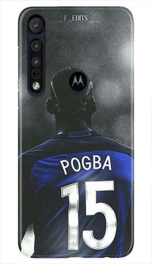 Pogba Mobile Back Case for Moto One Macro  (Design - 159)