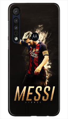 Messi Mobile Back Case for Moto One Macro  (Design - 163)